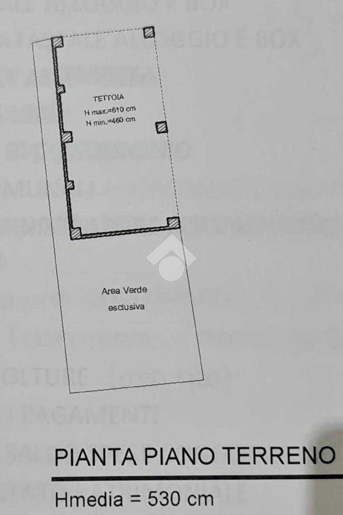 Rustico Strada mappano, Caselle Torinese - planimetria 1