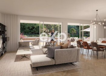 LIVING CON CUCINA A VISTA - Villa Via Parini, Appiano Gentile - foto 33