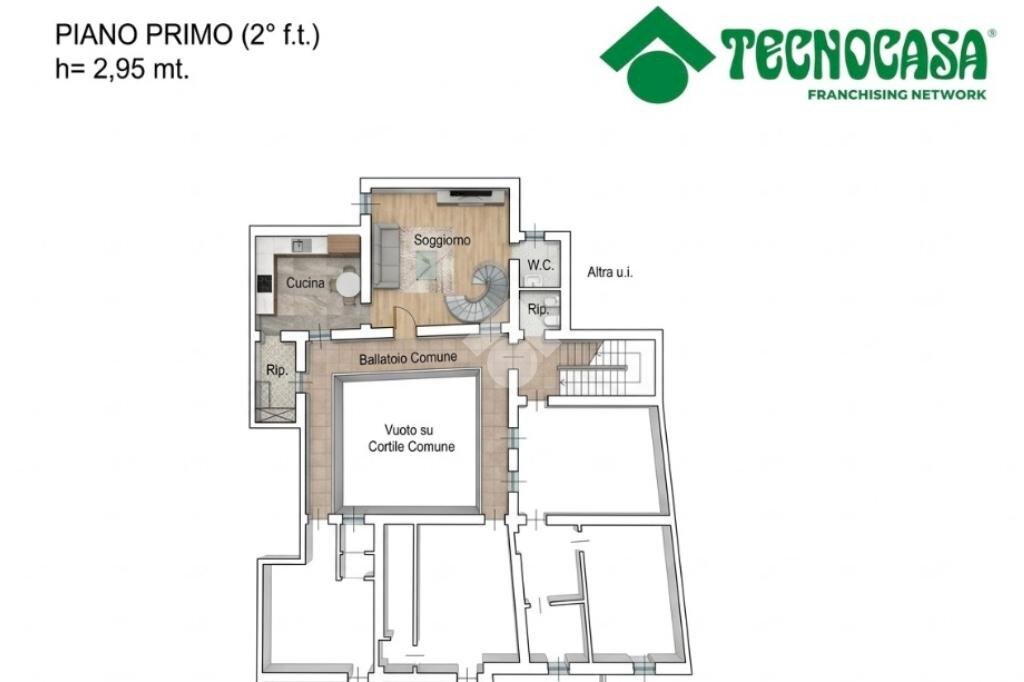 Casa semi indipendente Via dovis, Gassino Torinese - planimetria 1