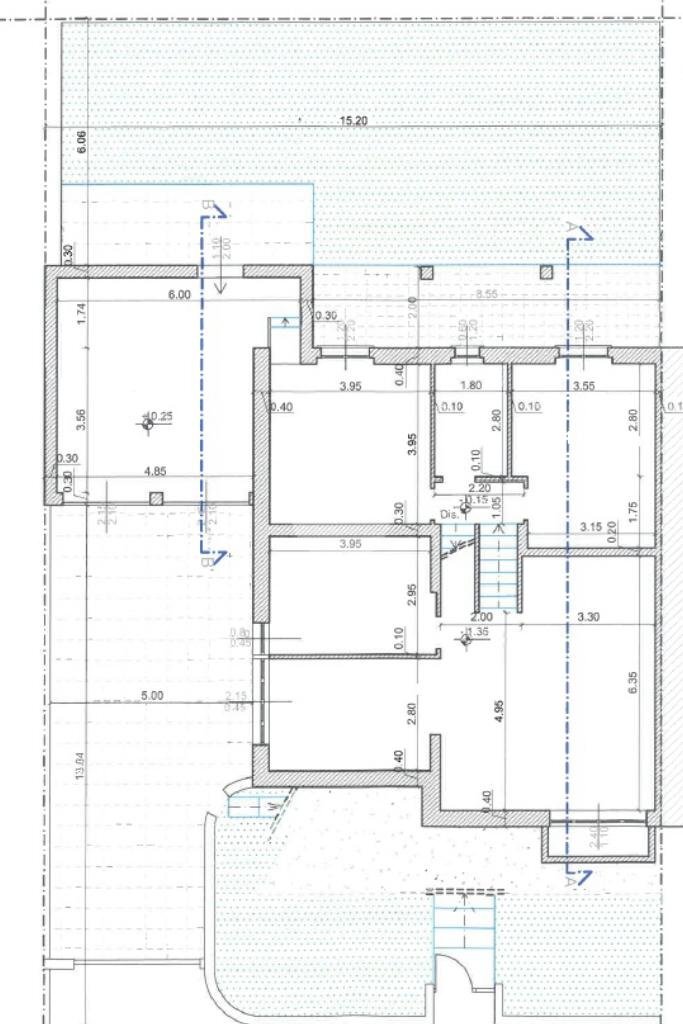 Villa a Schiera Via Privata Botticelli, Santo Stefano Ticino - planimetria 1