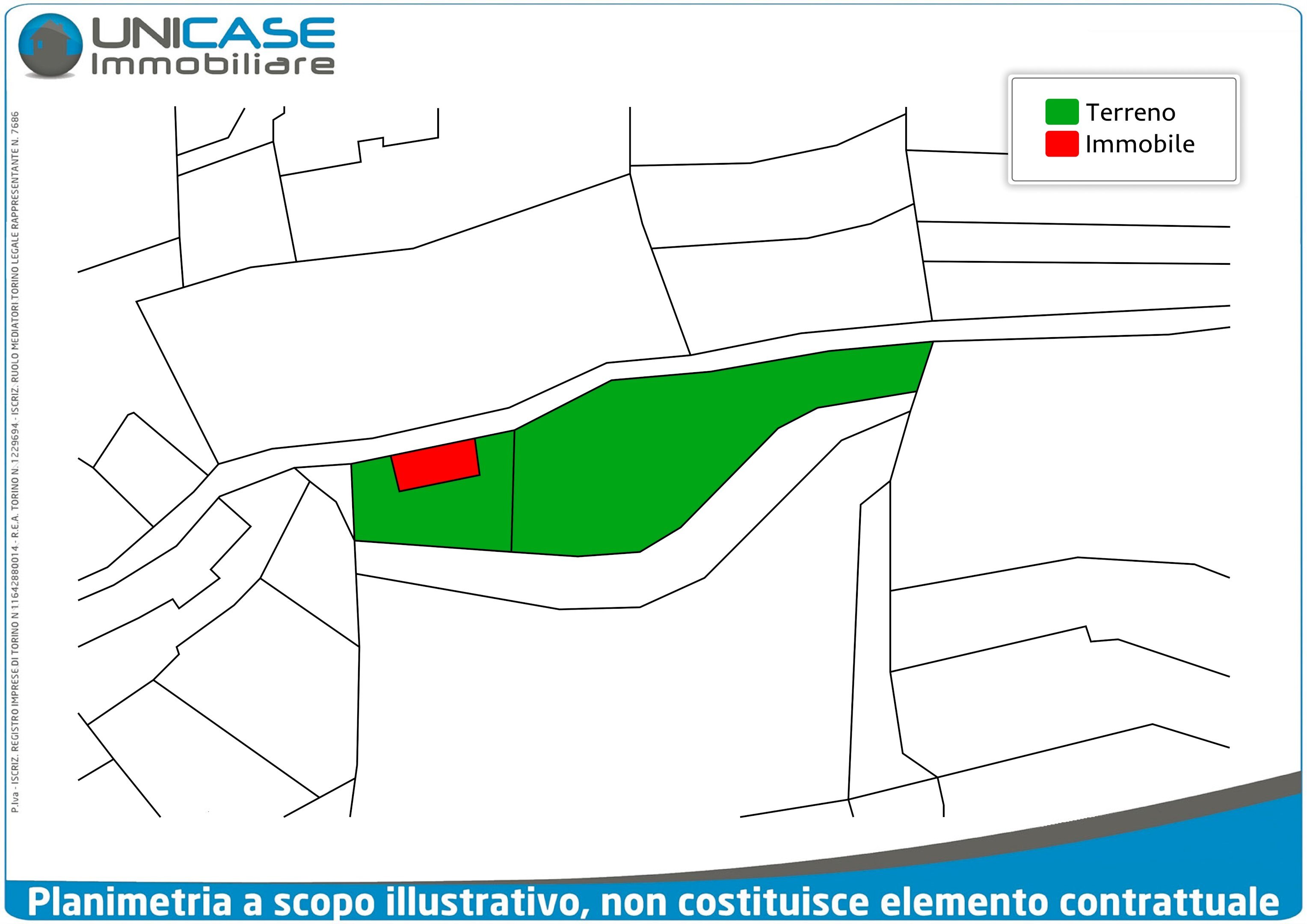Casale via Rocco, 40, Prarostino - planimetria 1