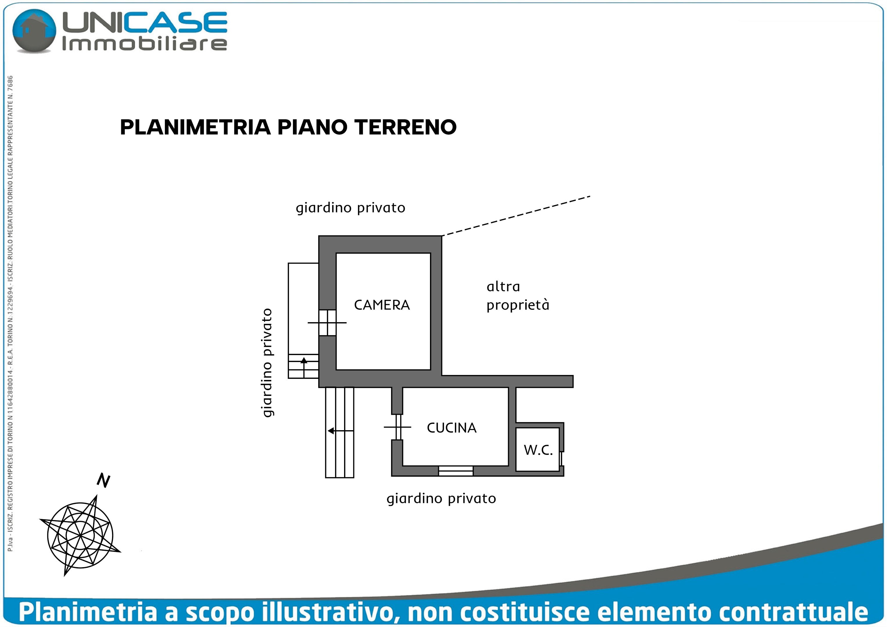 Rustic via Vista, 43, Lusernetta - floor plans 1