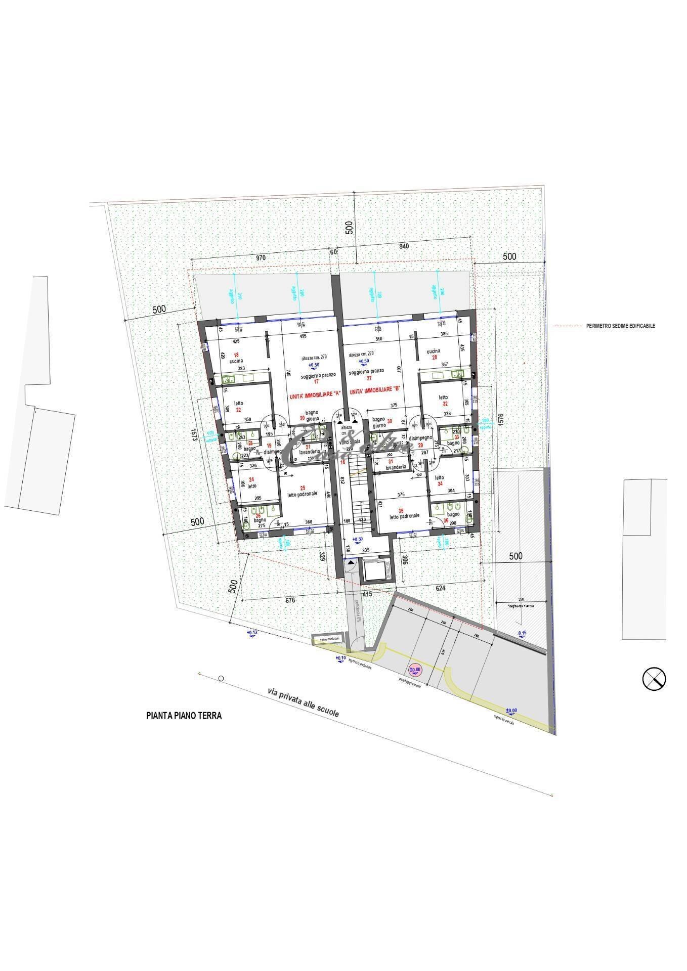 Foto 13 - Quadrilocale Piazza Spallino, Carimate - planimetria 1