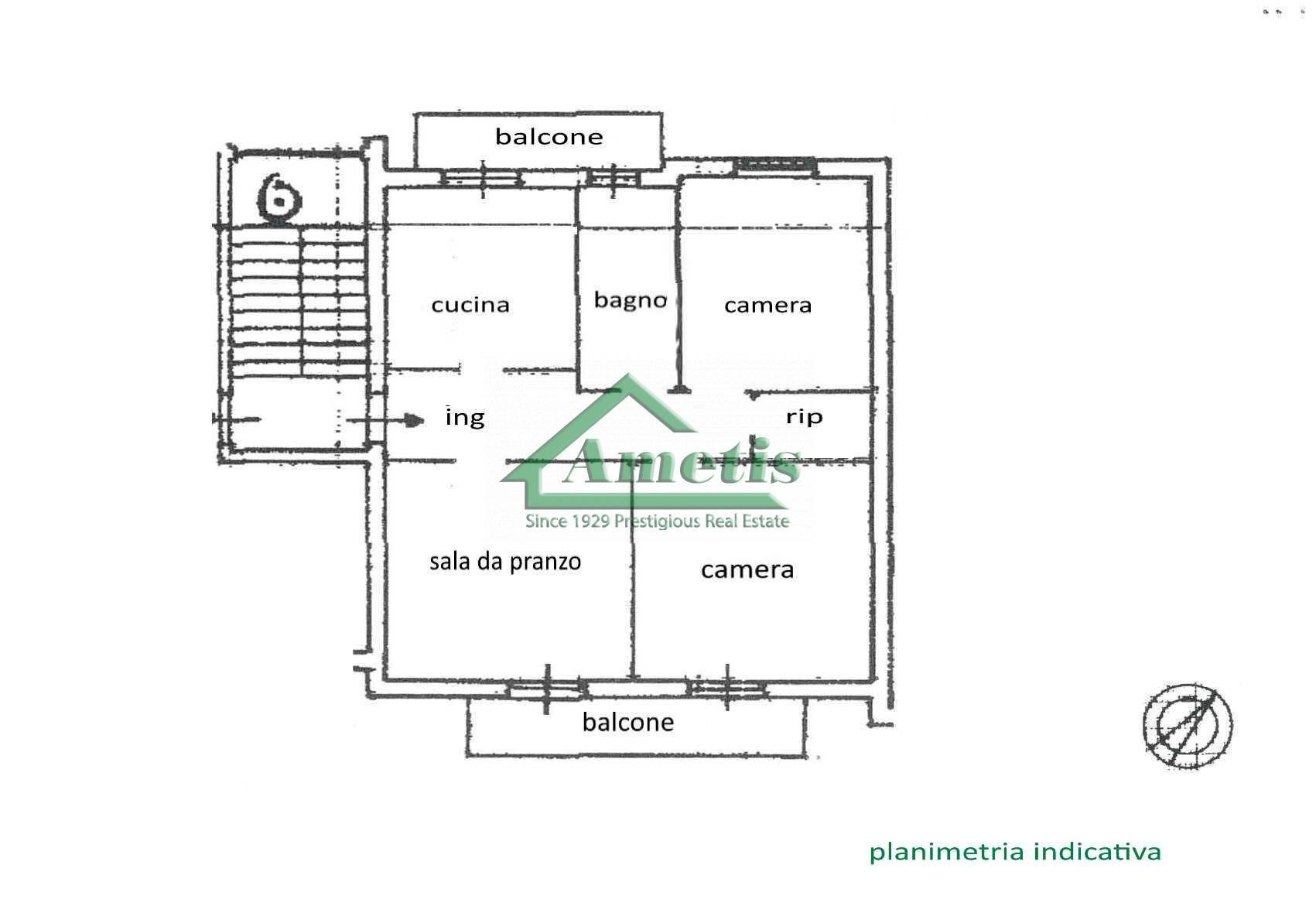 Foto 45 - Four-room apartment Pietrabruna, Pietrabruna - floor plans 1