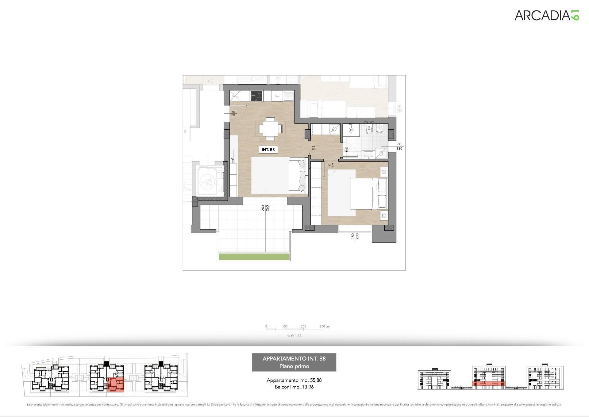 Foto 19 - Two-room apartment Via San Pio X
 
snc, San Benedetto del Tronto - floor plans 1