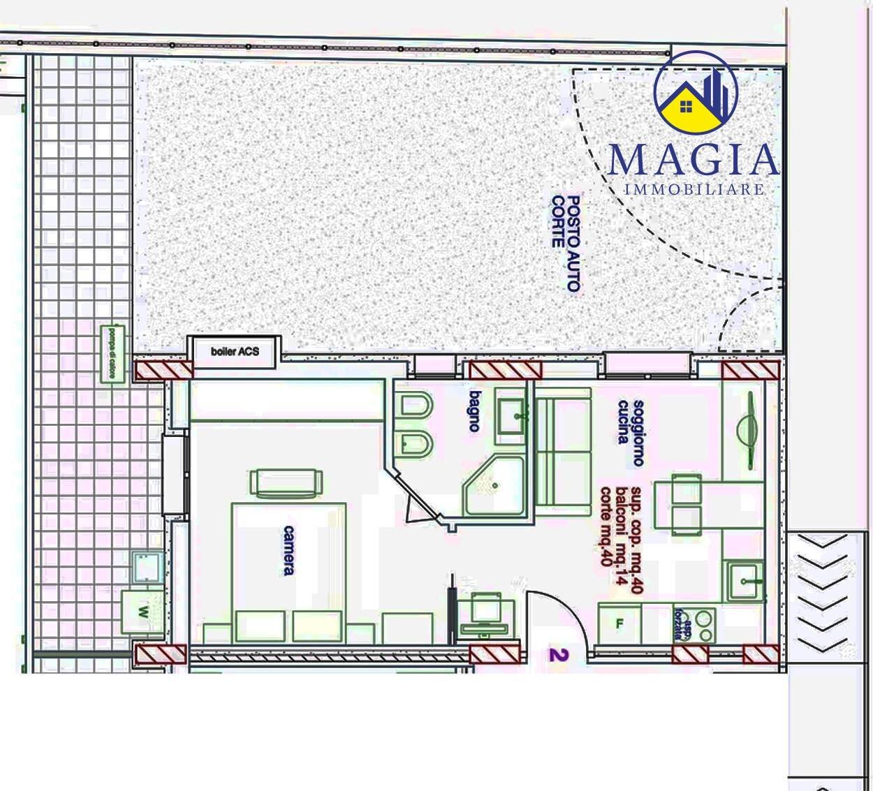 Foto 1 - Bilocale 14, San Benedetto del Tronto - planimetria 1