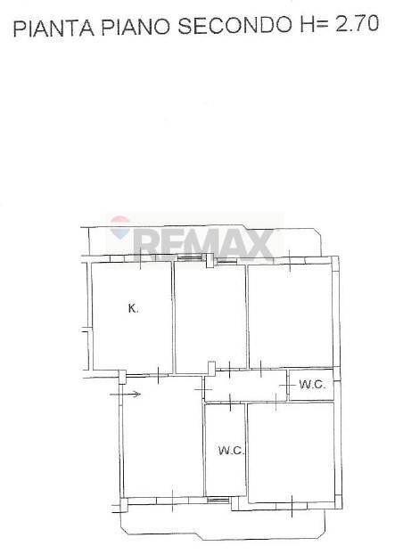 Pianta 2D - Quadrilocale via san nicolò
 
6, Aci Catena - planimetria 1
