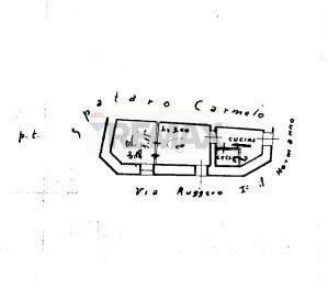 Pianta 2D - Independent house Via Ruggero Primo il Normanno
 
20, Calatabiano - floor plans 1