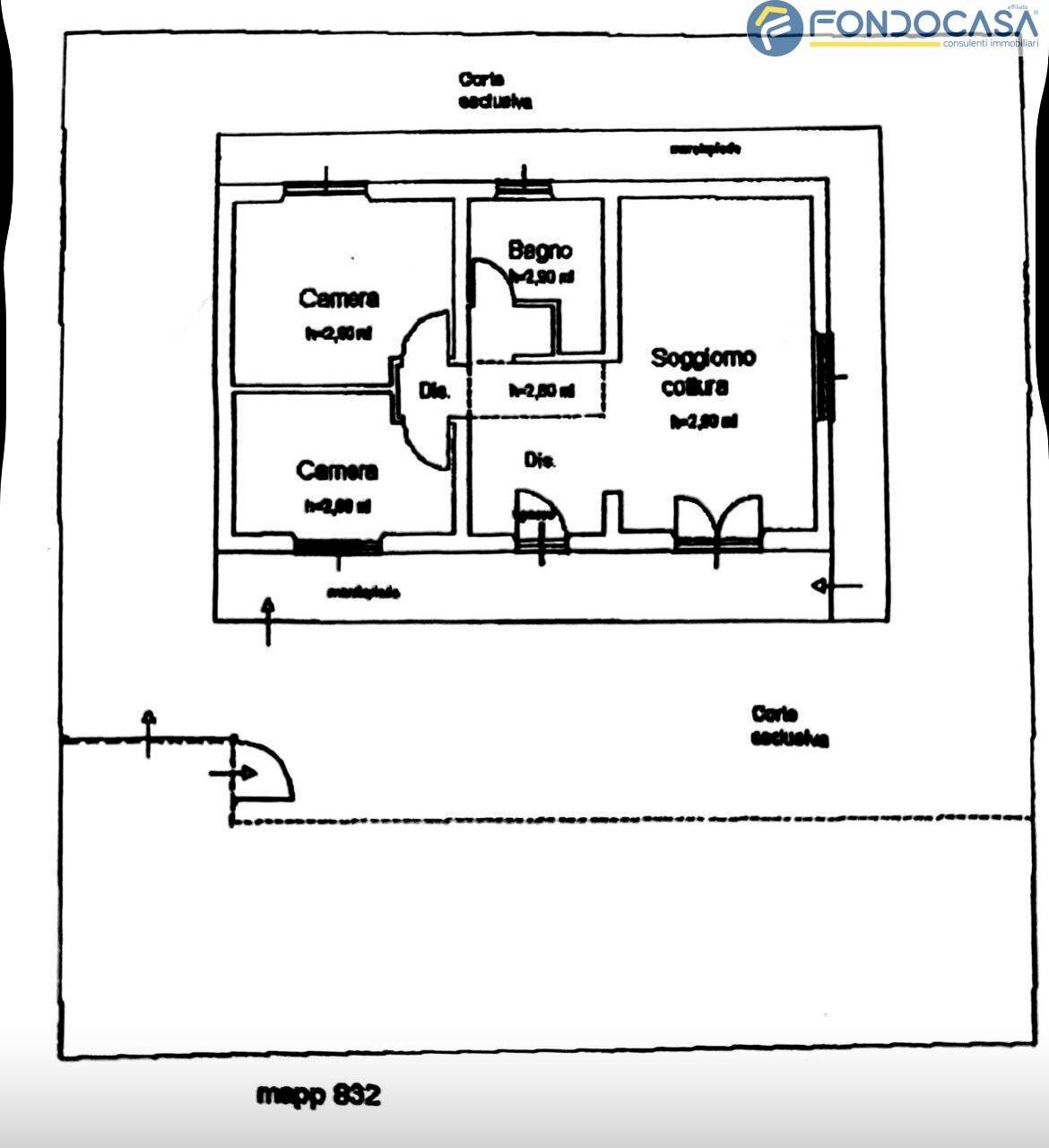 Foto 17 - Casa indipendente Via san Domenichino, Massa - planimetria 1