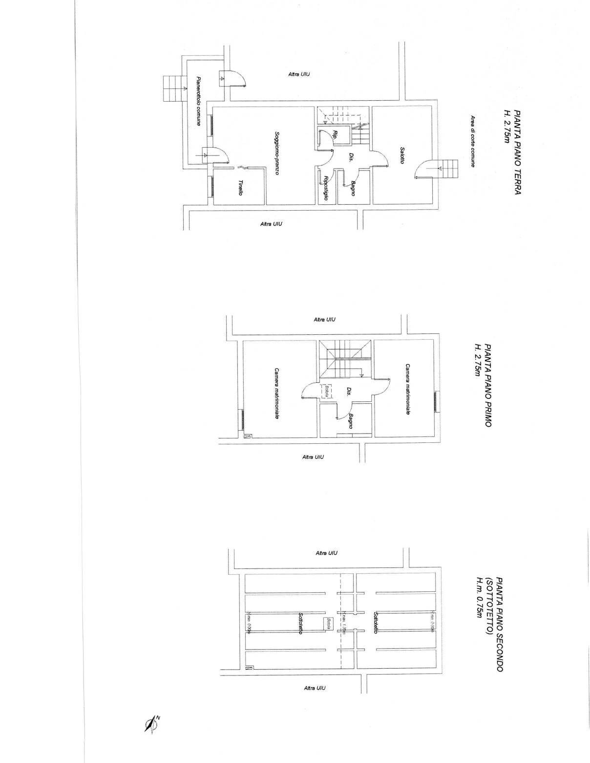 Foto 18 - Casa indipendente Via Giacomo Brodolini
 
4, Crespina Lorenzana - planimetria 1