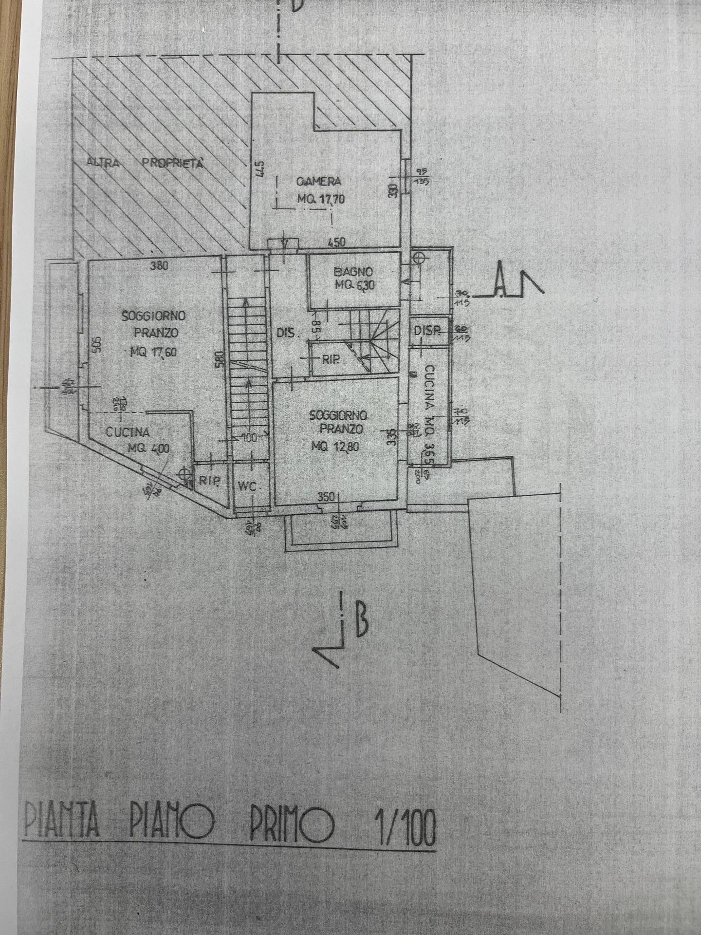 Foto 12 - Trilocale via Antonio Gramsci
 
5, Cerreto Guidi - planimetria 1