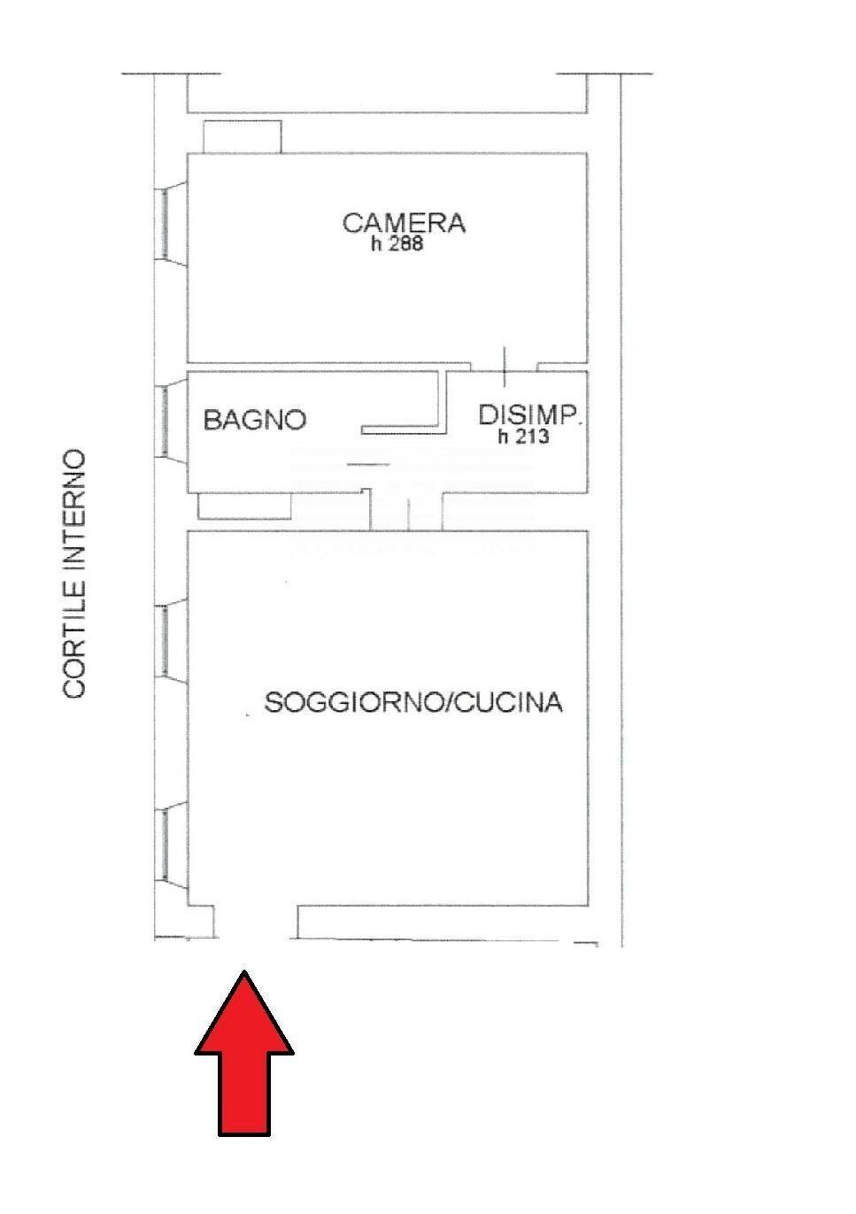 Foto 10 - Bilocale Corso Como
 
6, Milano - planimetria 1