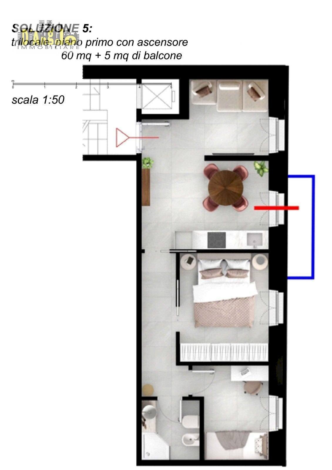 Foto 1 - Trilocale Via Sabotino, San Benedetto del Tronto - foto 1