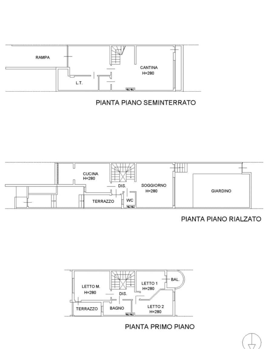 Foto 38 - Villa a Schiera Viale Europa
 
139, Taranto - planimetria 1