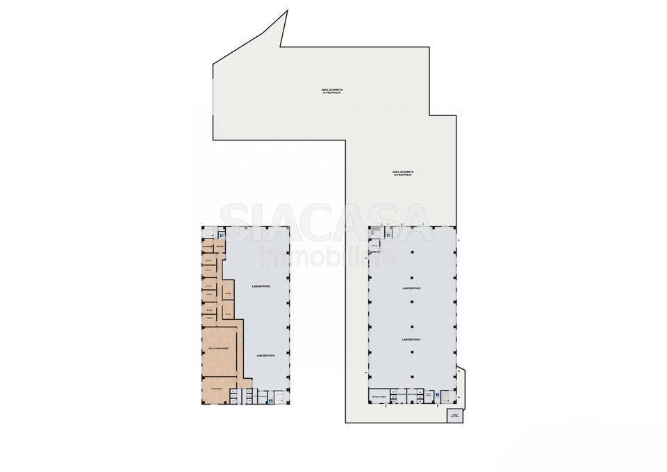 Foto 28 - Capannone Vimercate via XXV Aprile, Burago di Molgora - planimetria 1