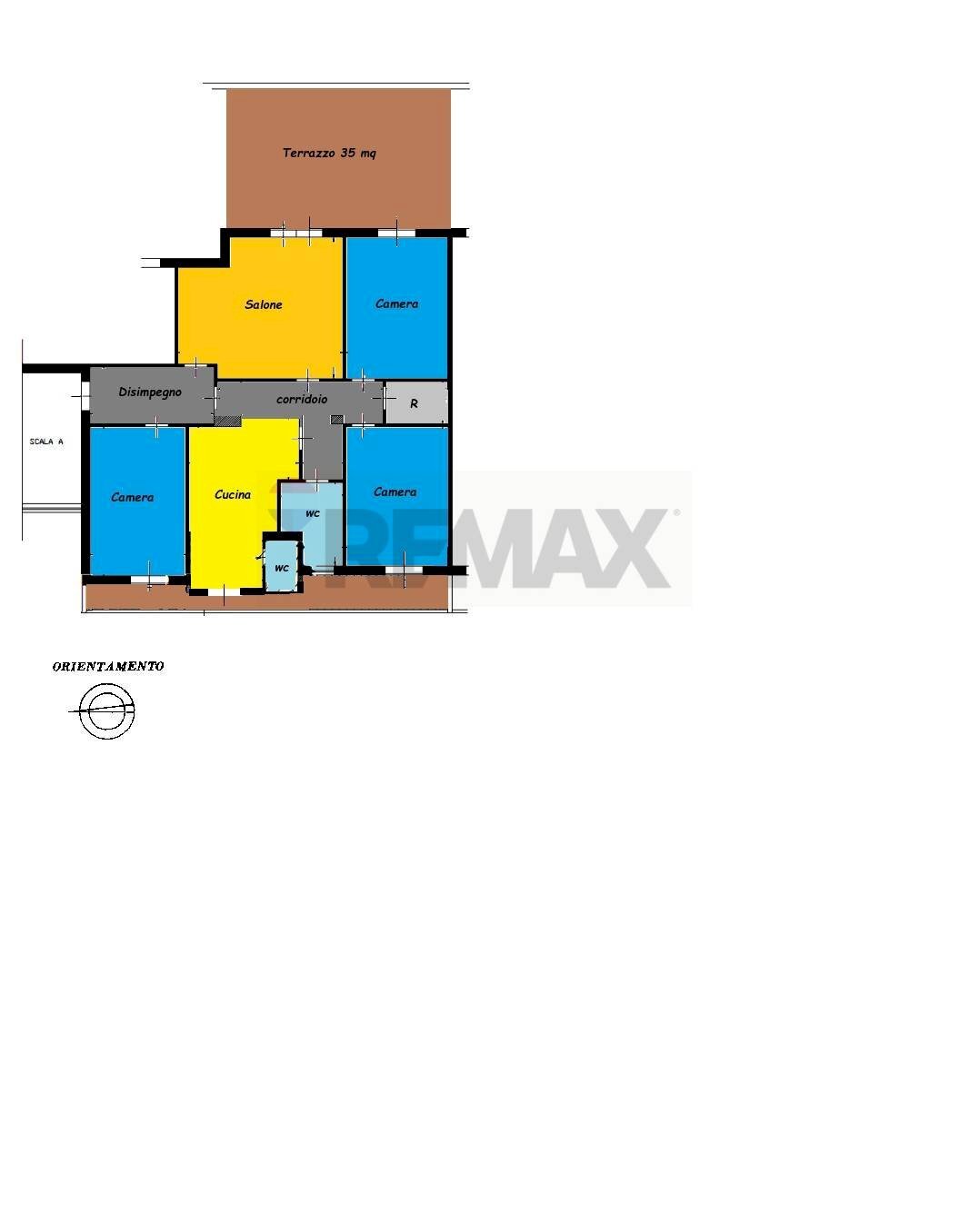 Pianta 2D - Appartamento via Ugo Foscolo
 
4, San Giorgio a Cremano - planimetria 1