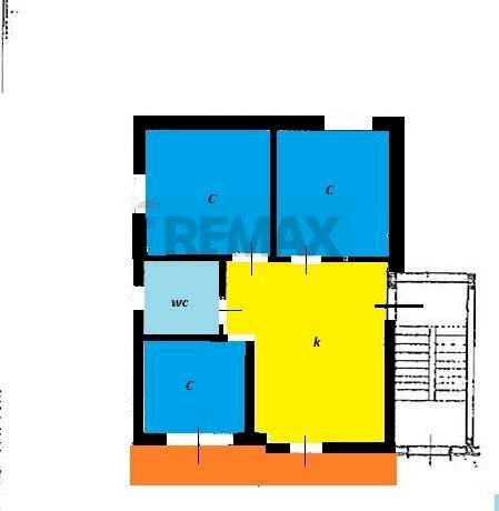 Pianta 2D - Quadrilocale Via Labriola
 
22, Mugnano di Napoli - planimetria 1