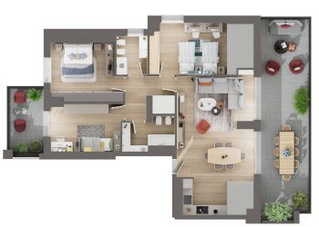 Foto 3 - Attico Via San Rocco
 
8, Segrate - foto 3