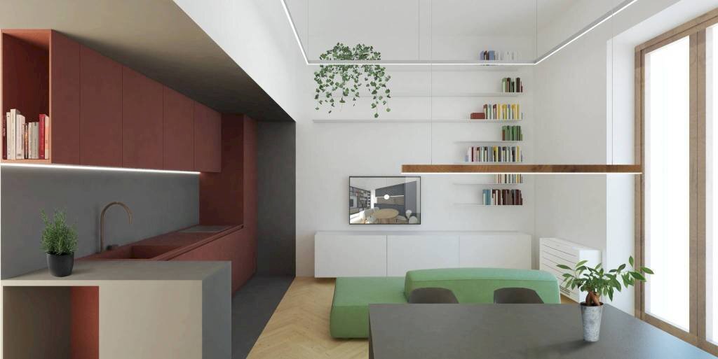 Salone - Appartamento via Ernesto Rossi, Signa - foto 1