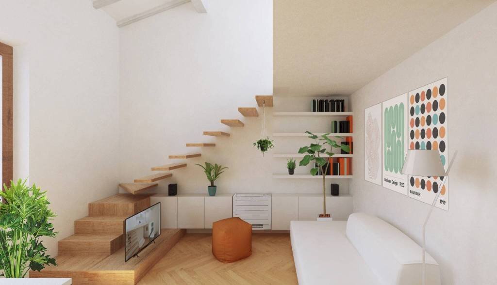 Salone - Appartamento via Ernesto Rossi, Signa - foto 3