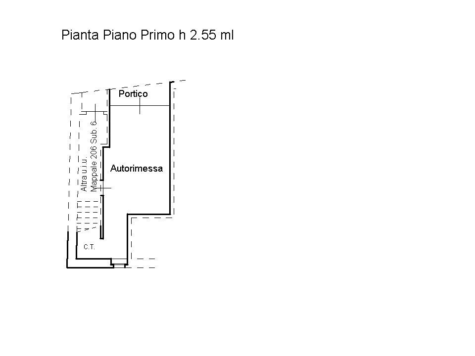 Trilocale Monastero di Vasco - planimetria 1