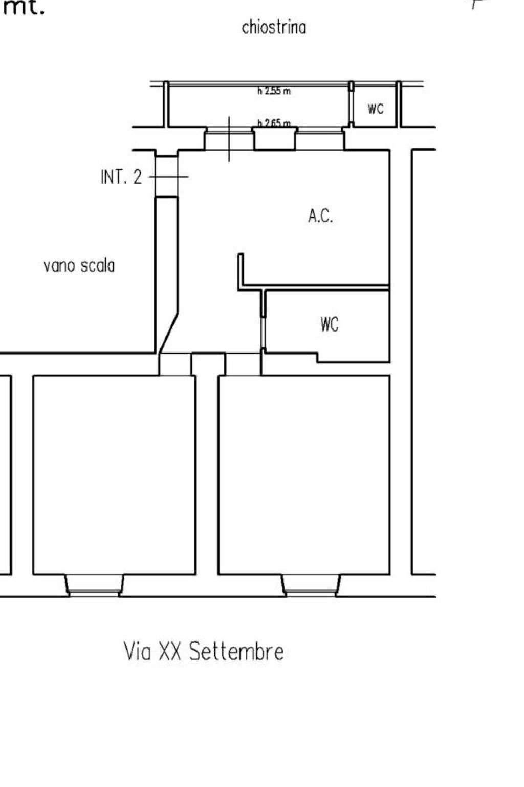 Bilocale via 20 Settembre, 30, Anzio - planimetria 1