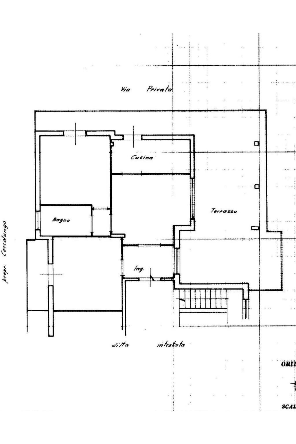 Three-room apartment via Nina, 1, Anzio - floor plans 1