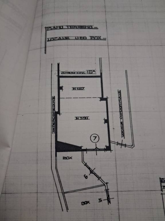 Planimetria - Box Genova (zona Sampierdarena) - foto 1