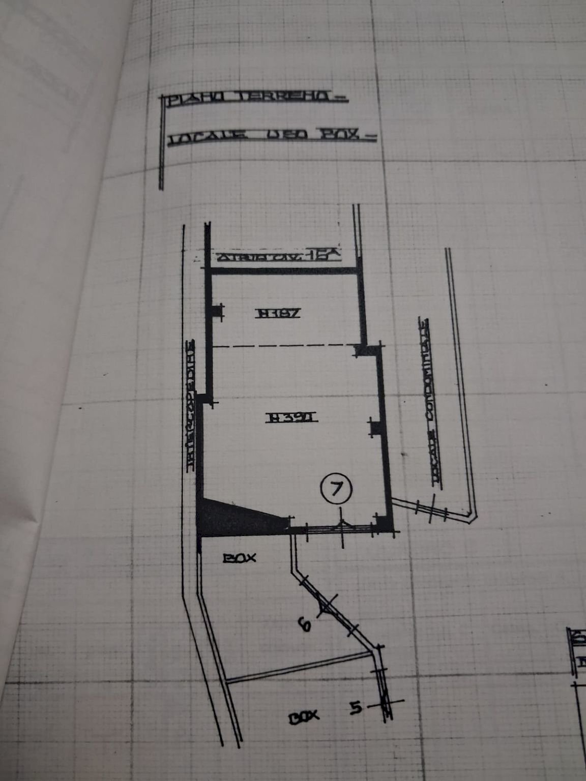 Box Genova (zona Sampierdarena) - planimetria 1