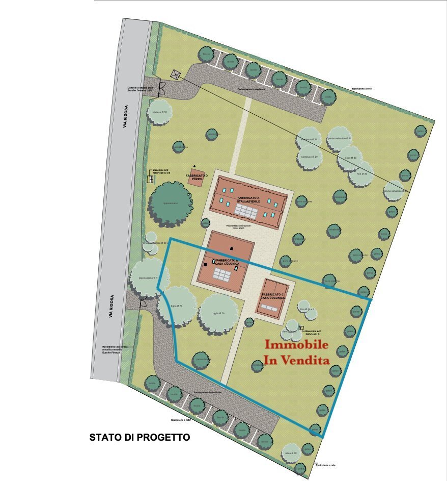 Villa via Rigosa, Bologna (zona Borgo Panigale) - planimetria 1