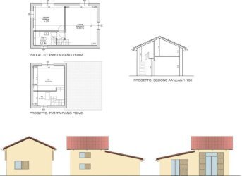 Planimetria - Villa via Rigosa, Bologna (zona Borgo Panigale) - foto 10