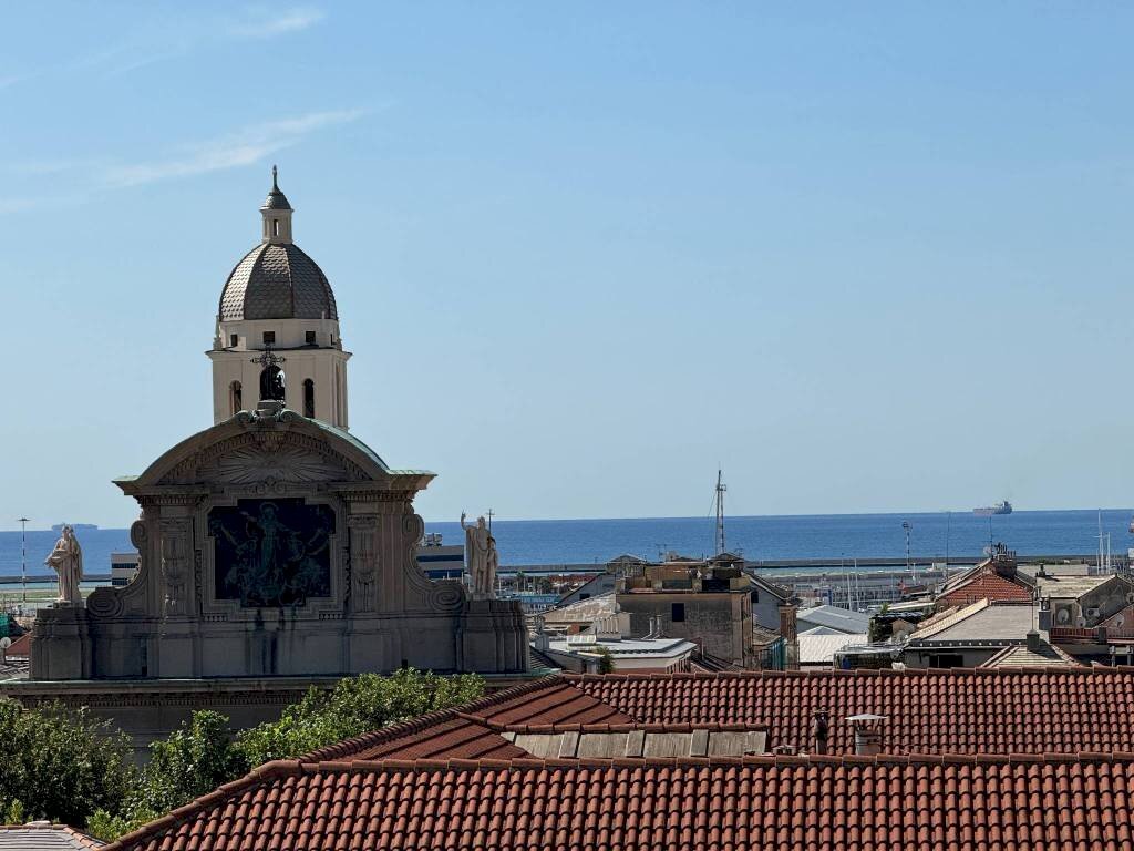 Vista - Appartamento via Giuseppe Elia Benza, Genova (zona Sestri Ponente) - foto 2