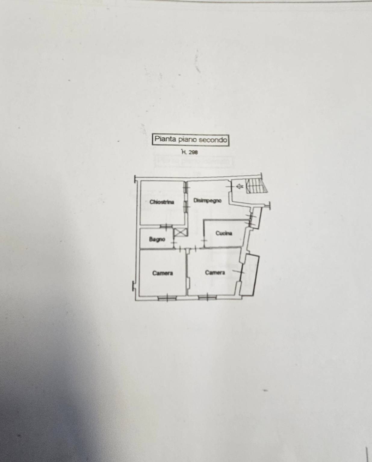 Quadrilocale via Francesco Morelli, 14, Asti - planimetria 1