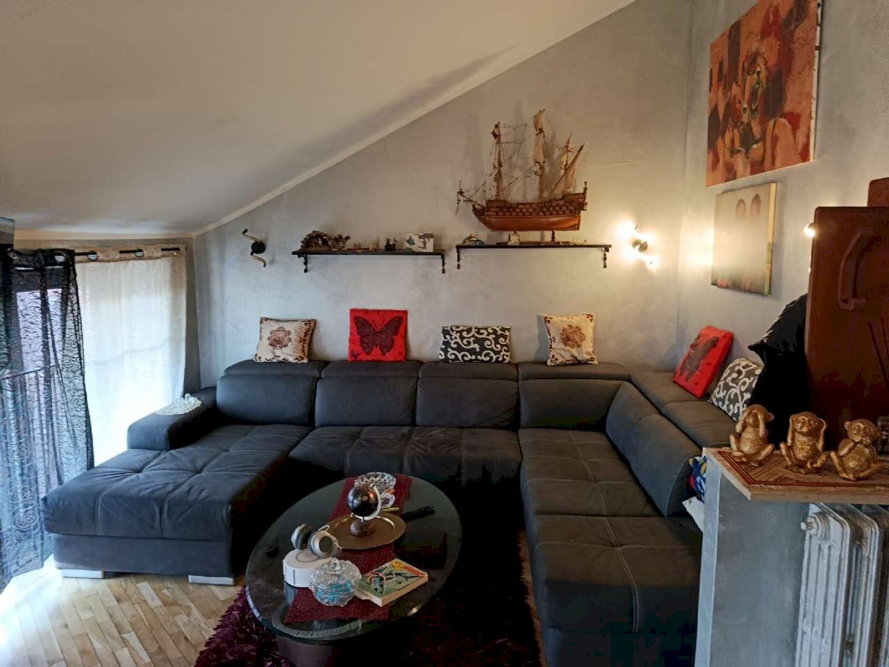 zona divano - Appartamento via MONTEPONI, 26, Torino (zona Mirafiori Sud) - foto 2