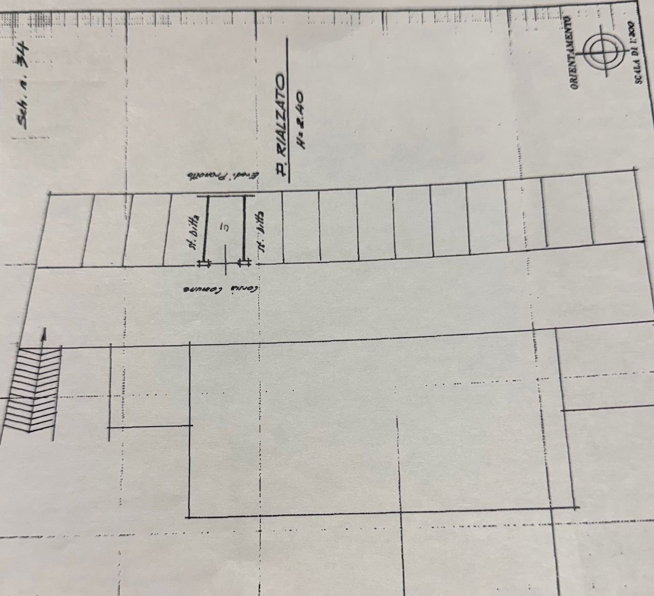 Box via Generale Pronotto, Piscina - planimetria 1