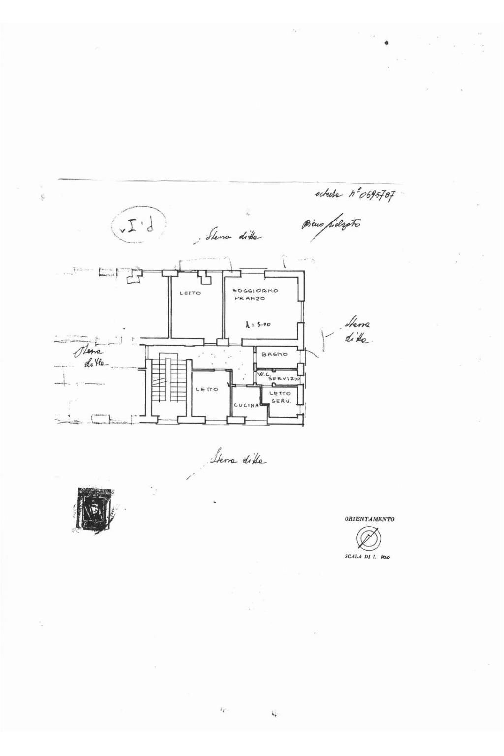 Quadrilocale via delle Meduse, 55, Anzio - planimetria 1