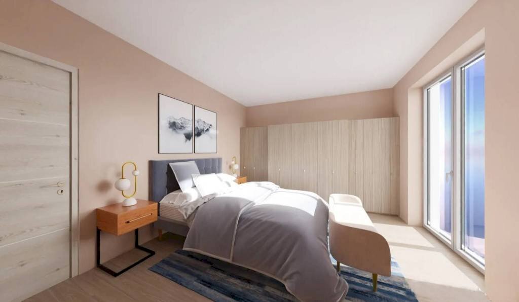 Camera da letto - Quadrilocale Baluardo Montebello, San Damiano d'Asti - foto 2