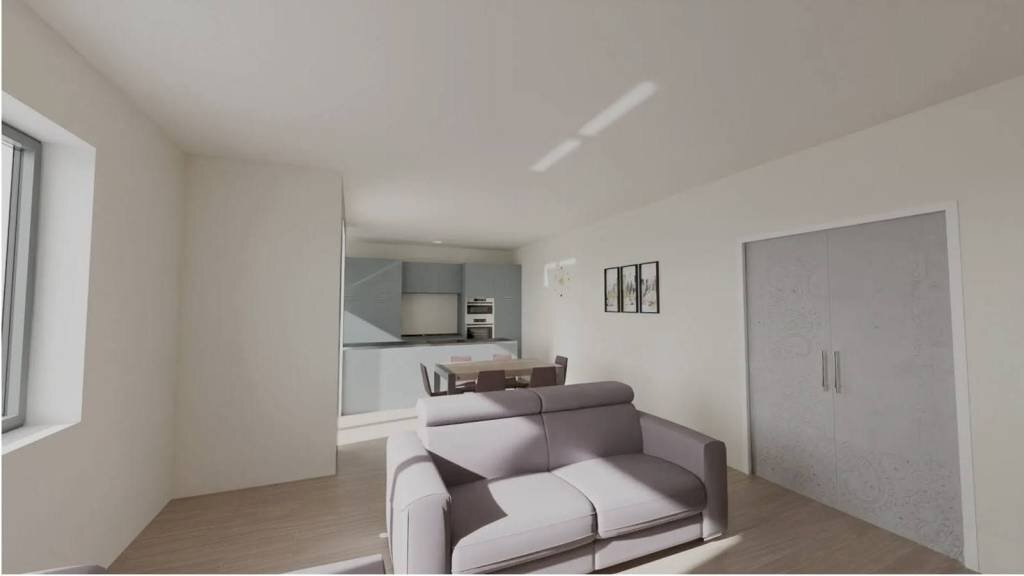 Salone - Quadrilocale Baluardo Montebello, San Damiano d'Asti - foto 3