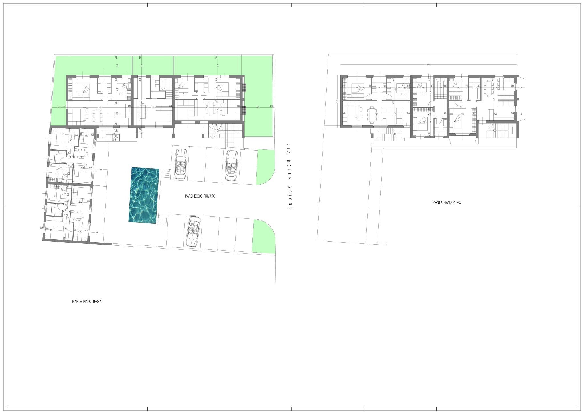 Stabile - Palazzo via delle Grigne, Erba - planimetria 1