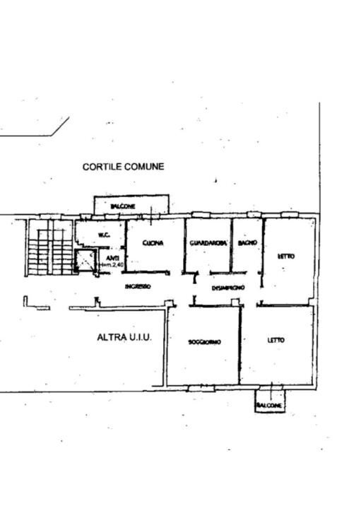 Apartment via Ugo Lenzi, Bologna (neighborhood Centro Storico) - floor plans 1
