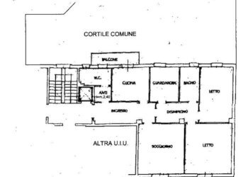 Planimetria - Appartamento via Ugo Lenzi, Bologna (zona Centro Storico) - foto 26