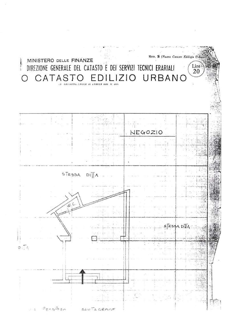 c1 156 pln - Commercial Premises via prospero santacroce, Roma - floor plans 1