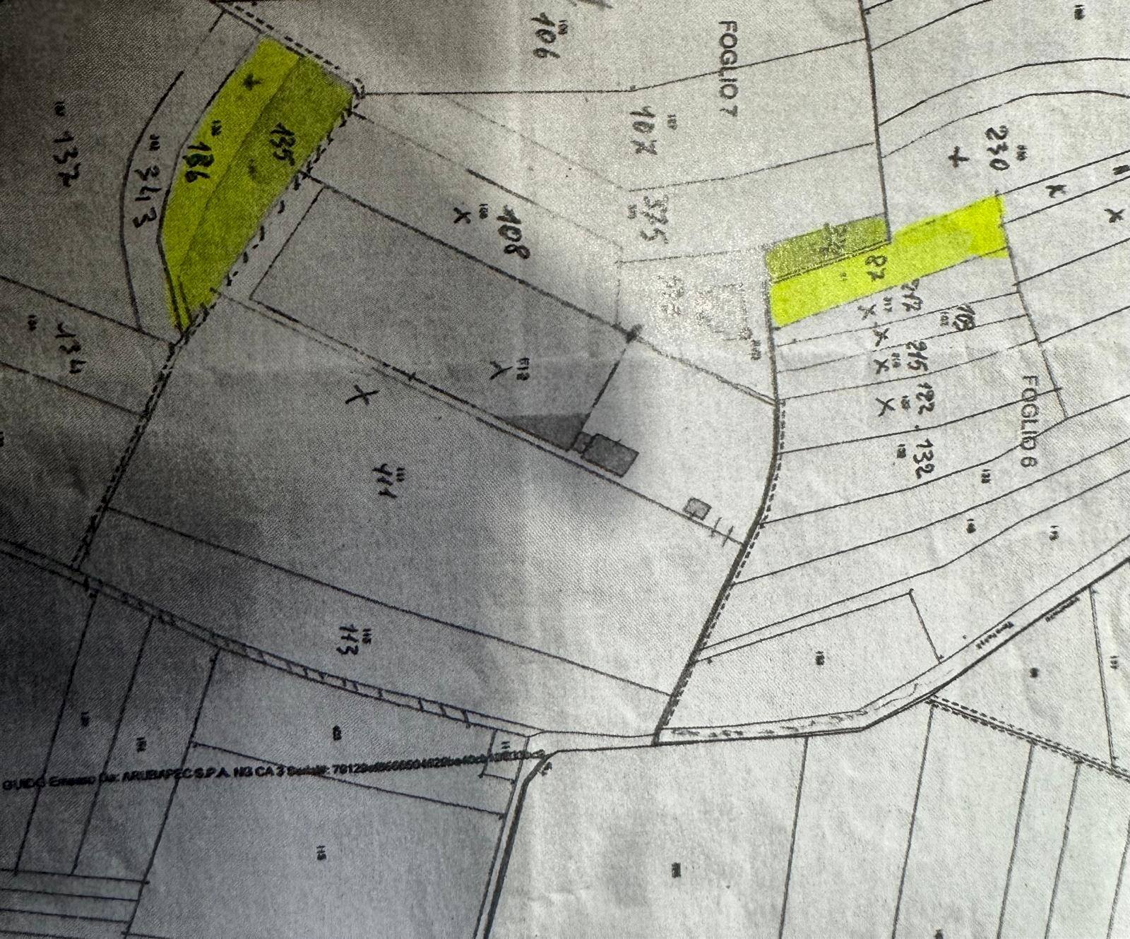 Terreno agricolo via Alcide De Gasperi, Cambiano - planimetria 1