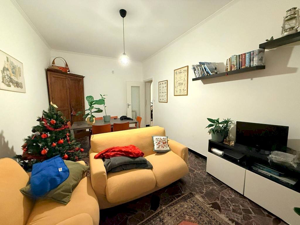 Salone - Trilocale via Nicola Fabrizi, 20, Genova (zona Quarto) - foto 3