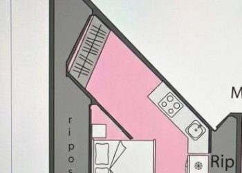 Planimetria - One-room apartment San Lazzaro di Savena - photo 16