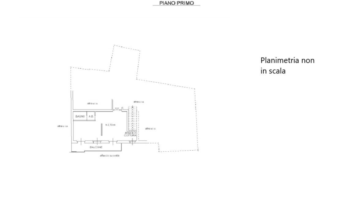 Rustic via Vittorio Alfieri, Castiglione Falletto - floor plans 1