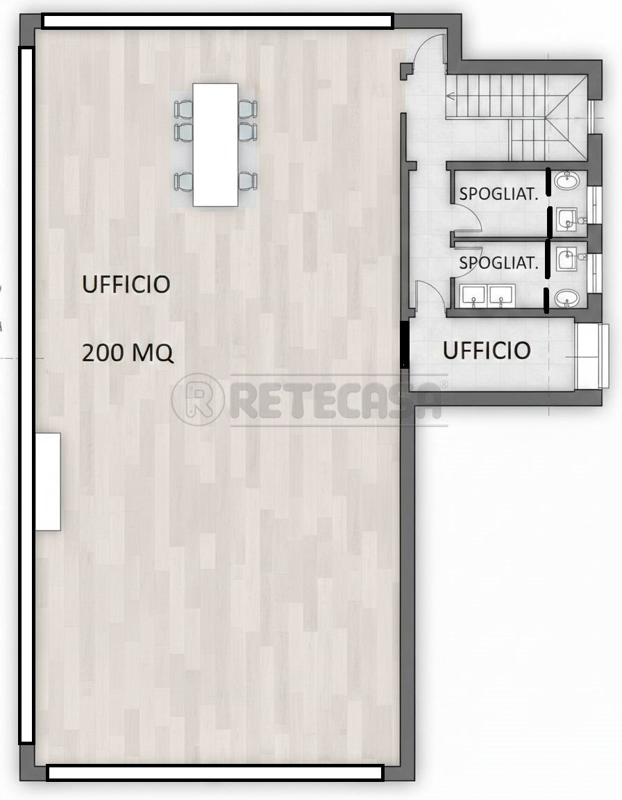 Pianta gemini.jpeg - Office Via Roma 119, Torri di Quartesolo - floor plans 1