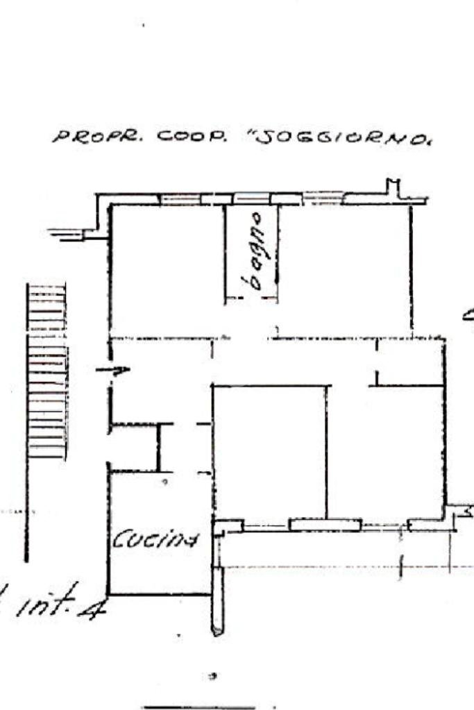 Appartamento Via Domenico Oliva, Genova (zona Sestri Ponente) - planimetria 1