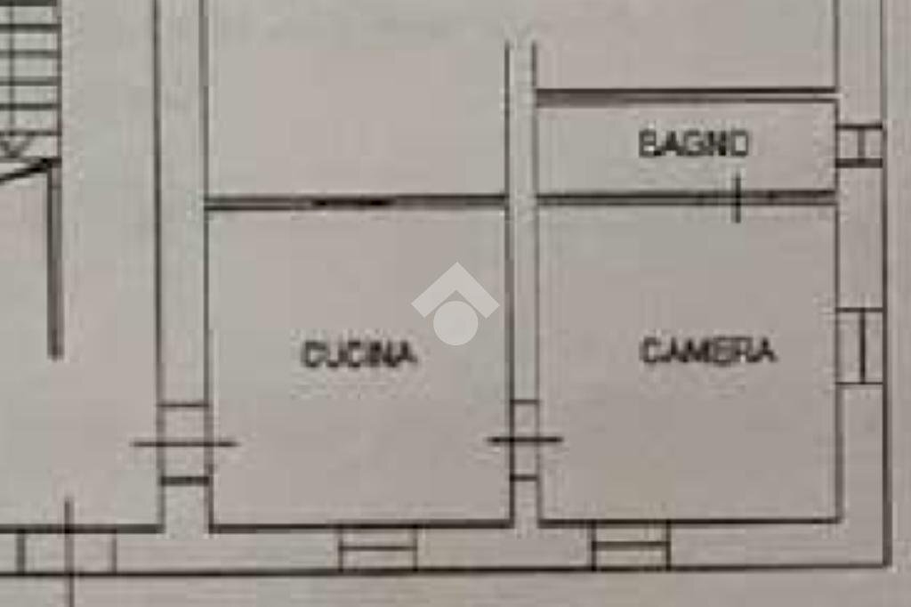 Two-room apartment Via Roma, Montefiorino - floor plans 1