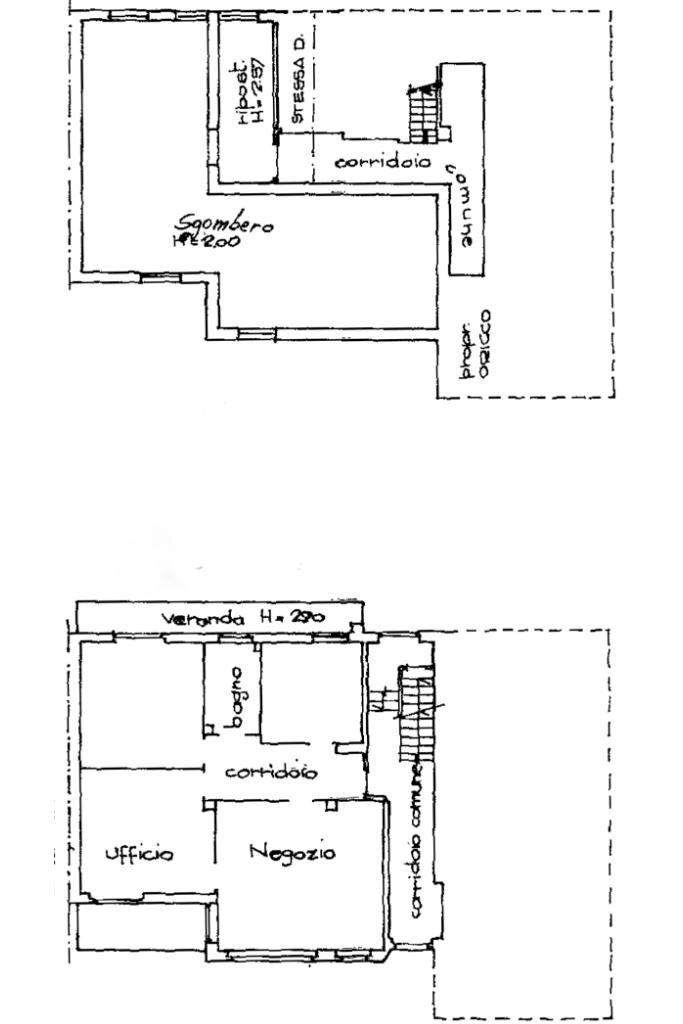 Quadrilocale Via Torino, San Francesco al Campo - planimetria 1